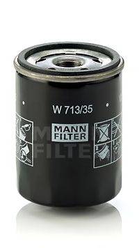 Масляный фильтр MANN-FILTER W 713/35