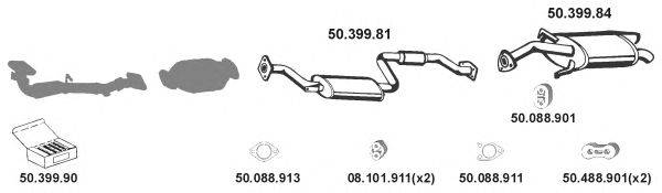 Система выпуска ОГ EBERSPÄCHER 502002