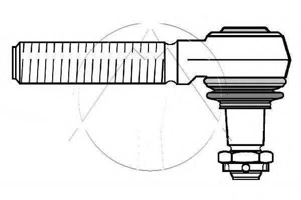 Наконечник поперечной рулевой тяги SIDEM 14736