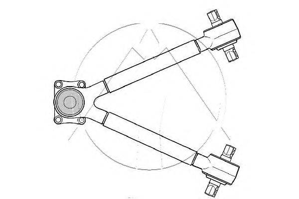 Рычаг независимой подвески колеса, подвеска колеса SIDEM 68046