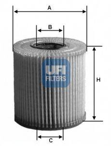Масляный фильтр UFI 2502900