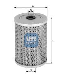 Топливный фильтр UFI 2661801