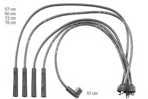 Комплект проводов зажигания BREMI 300102