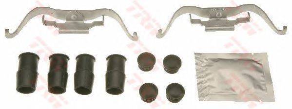 Комплектующие, колодки дискового тормоза TRW PFK627