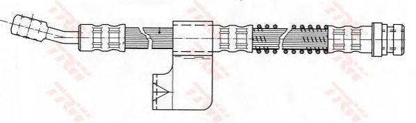 Тормозной шланг TRW PHD754