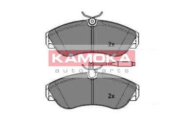 Комплект тормозных колодок, дисковый тормоз KAMOKA 21800