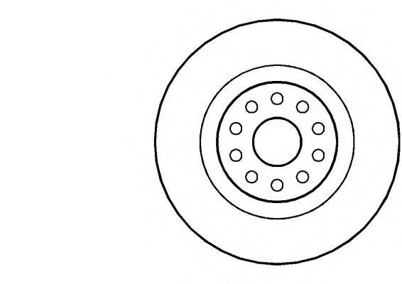 Тормозной диск NATIONAL NBD1173