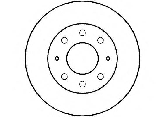 Тормозной диск NATIONAL NBD680