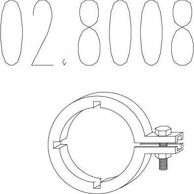 Соединительные элементы, система выпуска MTS 02.8008