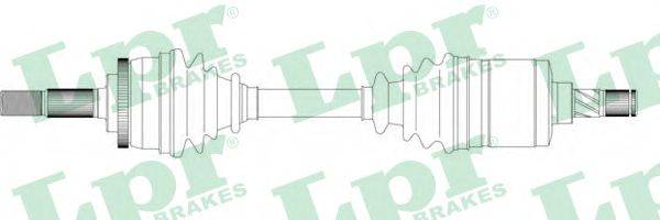 Приводной вал LPR DS36114