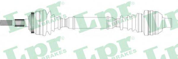 Приводной вал LPR DS37039