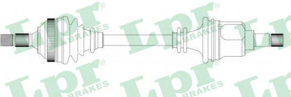 Приводной вал LPR DS38147