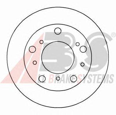 Тормозной диск A.B.S. 15035 OE