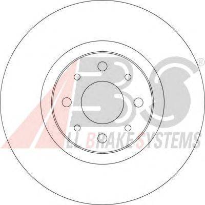 Тормозной диск A.B.S. 17340 OE