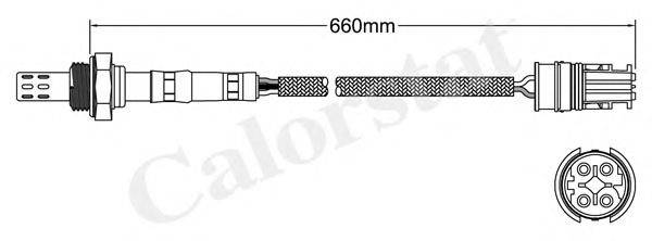 Лямбда-зонд CALORSTAT by Vernet LS140502