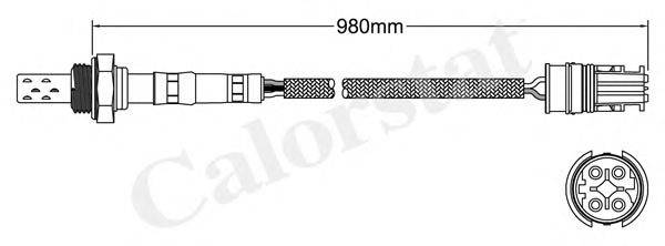 Лямбда-зонд CALORSTAT by Vernet LS140606