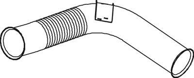 Труба выхлопного газа DINEX 68276