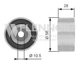 Паразитный / Ведущий ролик, зубчатый ремень FLENNOR FU14111