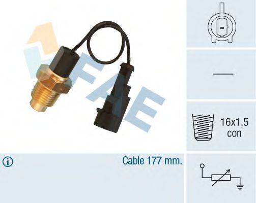 Датчик, температура охлаждающей жидкости FAE 32610