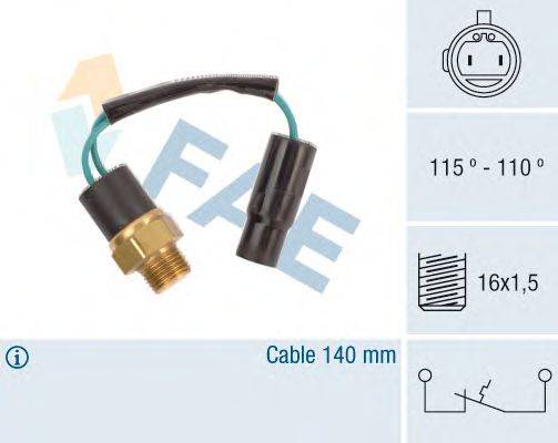 Термовыключатель, вентилятор радиатора FAE 36630