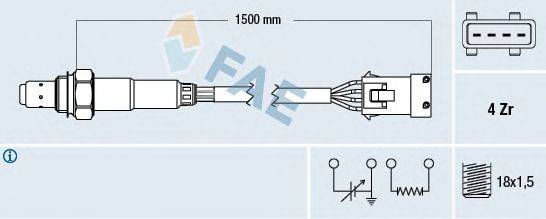 Лямбда-зонд FAE 77286