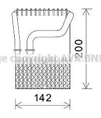 Испаритель, кондиционер AVA QUALITY COOLING BWV433