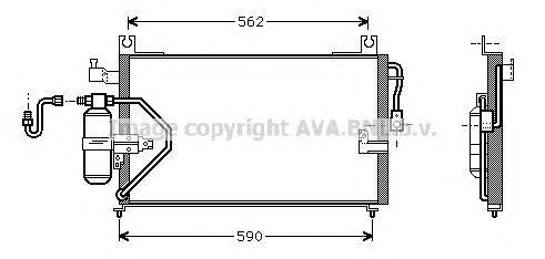 Конденсатор, кондиционер AVA QUALITY COOLING DU5037