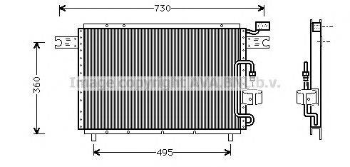 Конденсатор, кондиционер AVA QUALITY COOLING IS5021