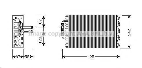 Испаритель, кондиционер AVA QUALITY COOLING MSV375