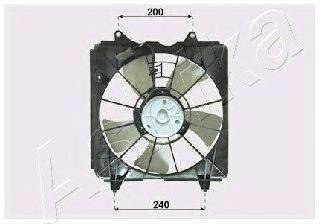 Вентилятор, охлаждение двигателя ASHIKA VNT192001