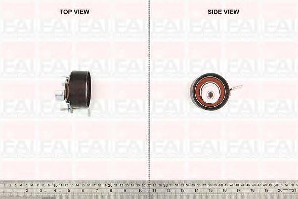 Натяжной ролик, ремень ГРМ FAI AutoParts T9818