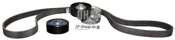 Поликлиновой ременный комплект JP GROUP QDK4