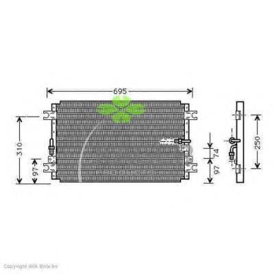 Конденсатор, кондиционер KAGER 94-6069