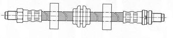 Тормозной шланг KAWE 511558