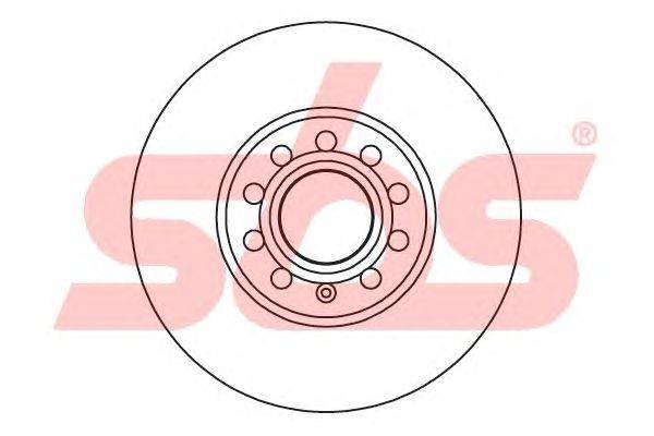 Тормозной диск sbs 1815204743
