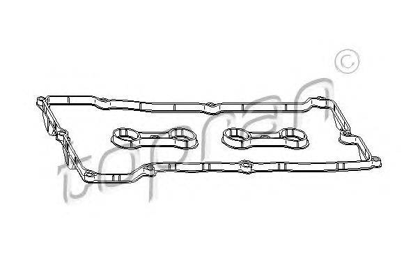 Комплект прокладок, крышка головки цилиндра TOPRAN 501 251