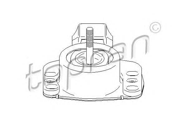 Подвеска, двигатель TOPRAN 207756
