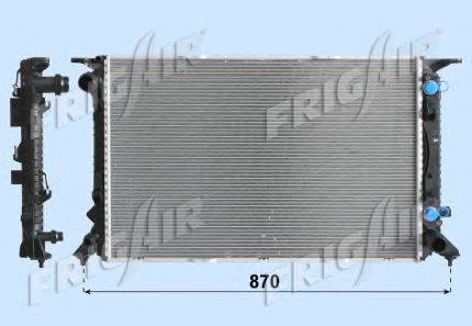 Радиатор, охлаждение двигателя FRIGAIR 0110.3145