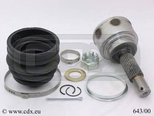 Шарнирный комплект, приводной вал CDX 64300