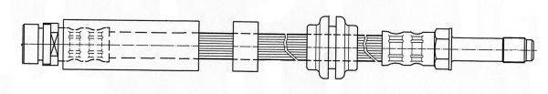 Тормозной шланг CEF 511254