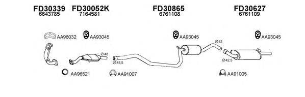 Система выпуска ОГ VENEPORTE 300274