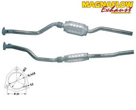 Катализатор MAGNAFLOW 80244