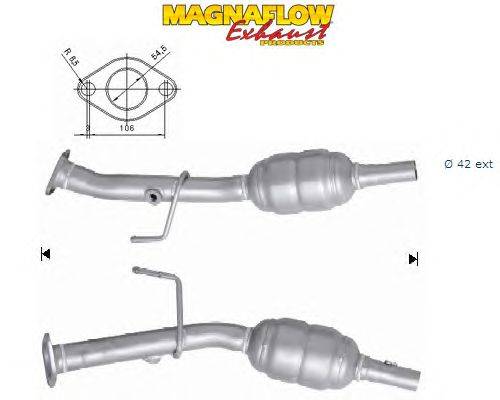 Катализатор MAGNAFLOW 69502