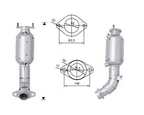 Катализатор MAGNAFLOW 67612