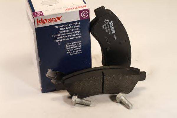 Комплект тормозных колодок, дисковый тормоз KLAXCAR FRANCE 24804