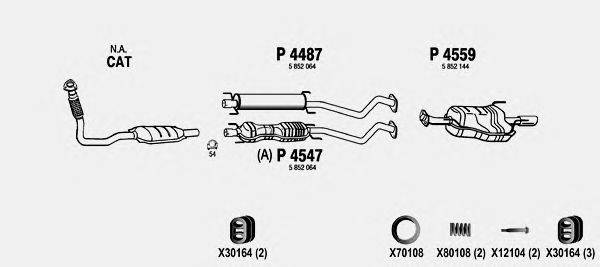 Система выпуска ОГ FENNO OP612