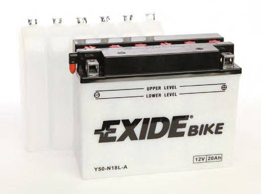 Стартерная аккумуляторная батарея EXIDE Y50-N18L-A