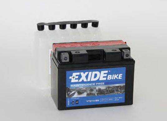 Стартерная аккумуляторная батарея EXIDE YTZ14-BS