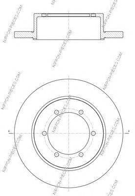 Тормозной диск NPS ADN143135