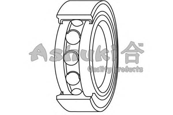 Комплект подшипника ступицы колеса ASHUKI C353-49